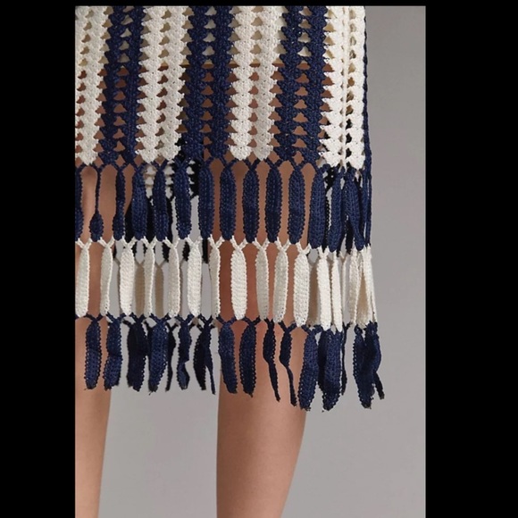 Anthropologie NWT Eva Franco Crochet MIDI Skirt Size XS. - Picture 5 of 14